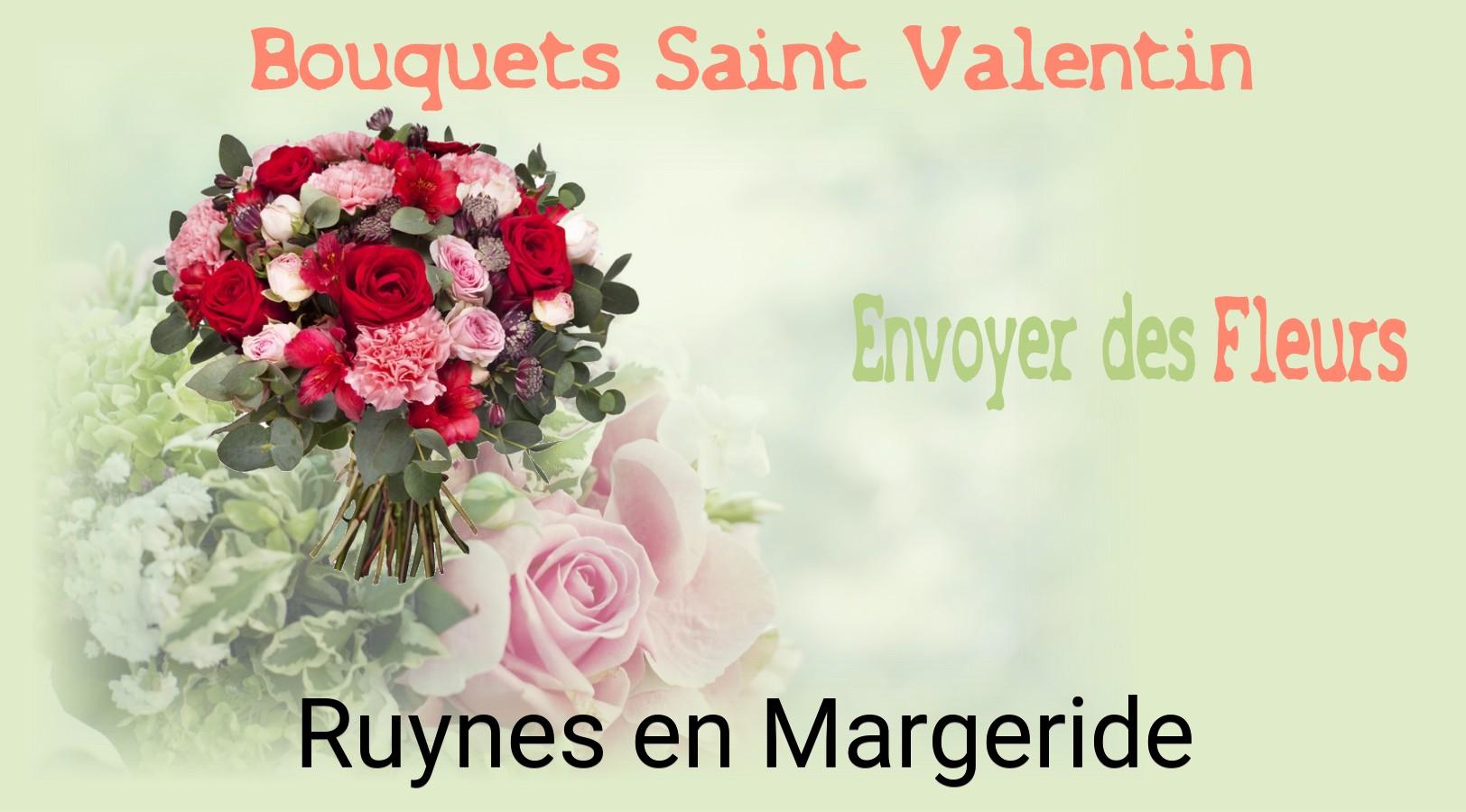 Roses de Saint-Valentin livrées à Ruynes-en-Margeride